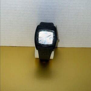 Black Square Face Watch